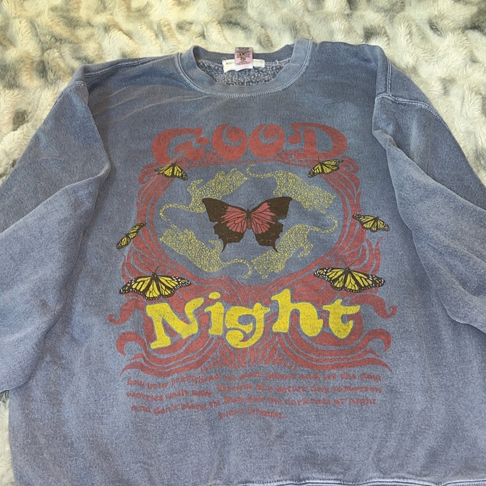 Urban Outfitters Butterfly Crewneck